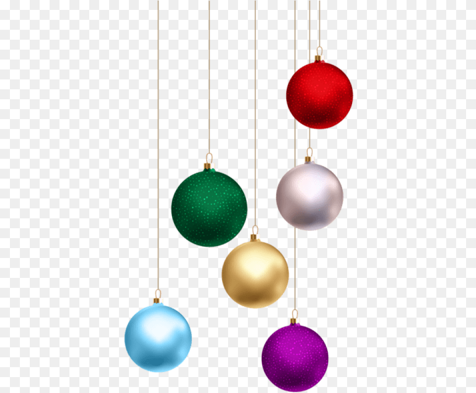 Christmas Balls Christmas Ball Transparent, Accessories, Lighting, Earring, Jewelry Free Png Download