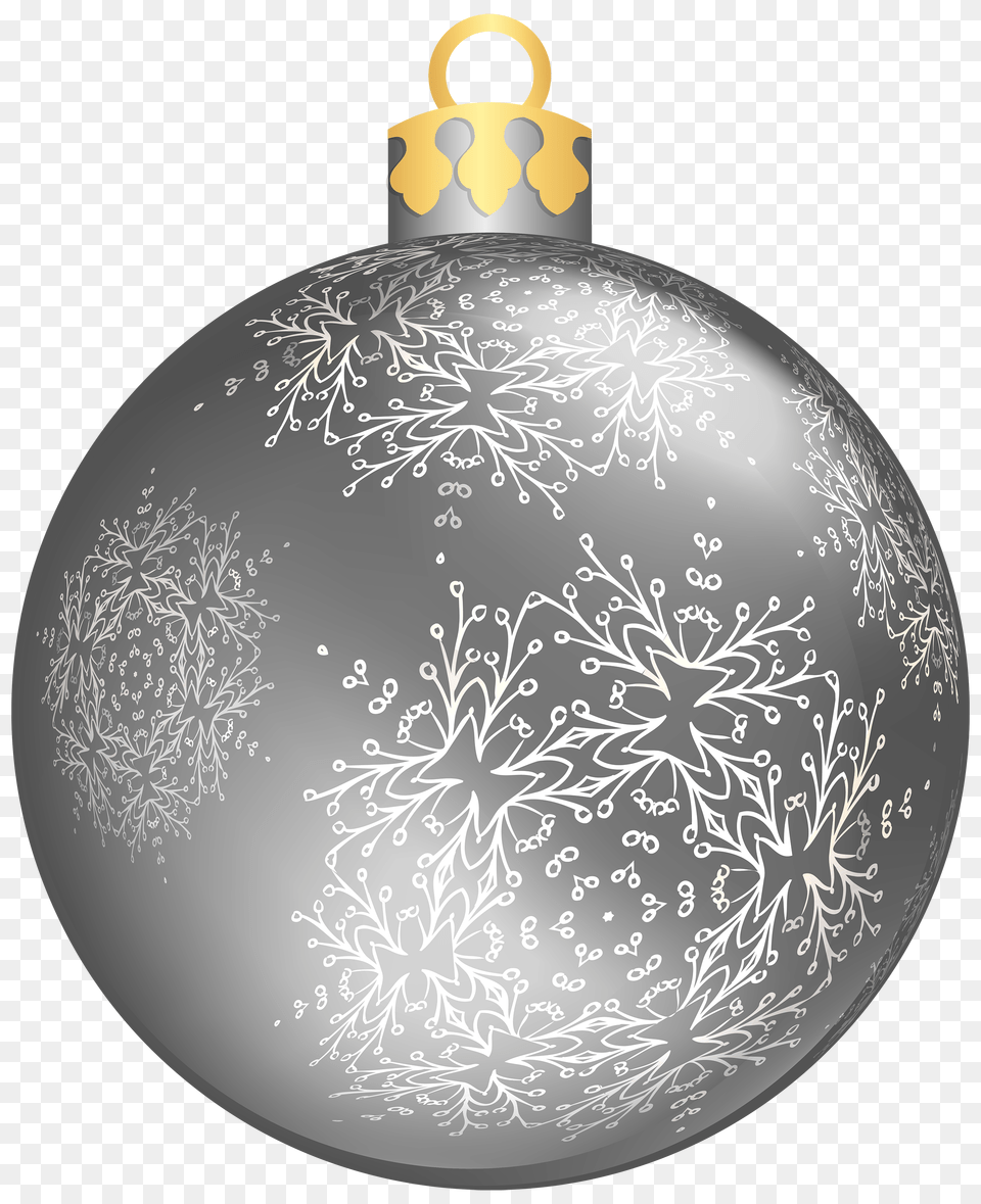 Christmas Balls Images Silver Christmas Ball, Plate Png Image