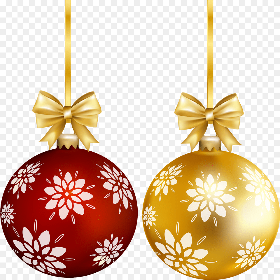 Christmas Balls Transparent, Accessories, Gold, Ornament Free Png Download