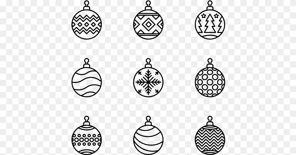 Christmas Balls Vector Christmas Ball, Gray Png