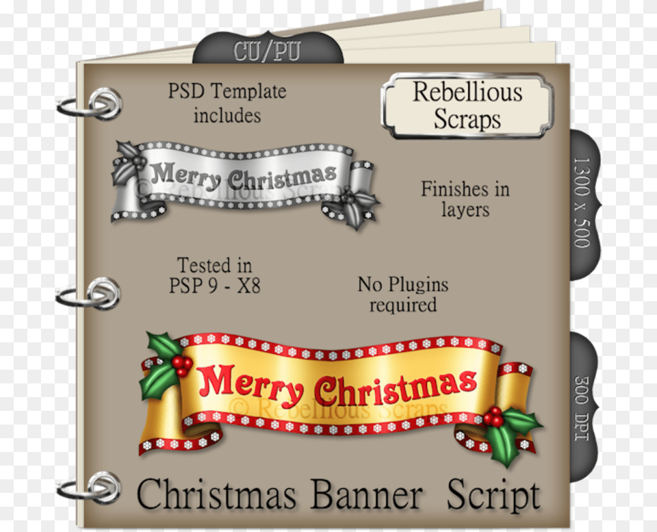 Christmas Banner Clip Art, Advertisement, Poster, Text Free Png Download