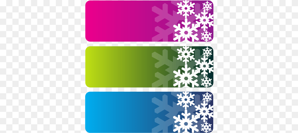 Christmas Banners With Snowflakes Euclidean Vector, Nature, Outdoors, Art, Graphics Free Png Download