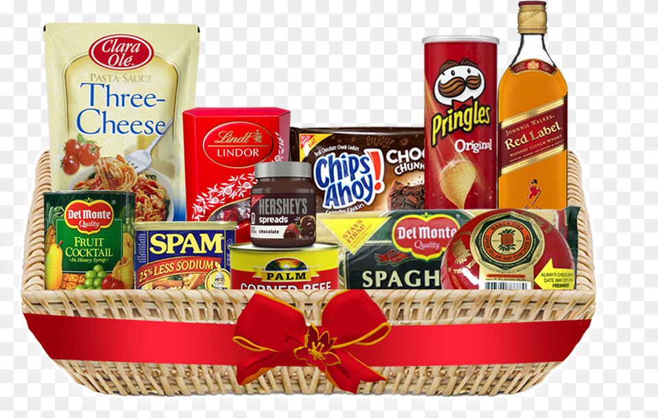 Christmas Basket Ideas Philippines, Can, Tin, Person, Food Free Png
