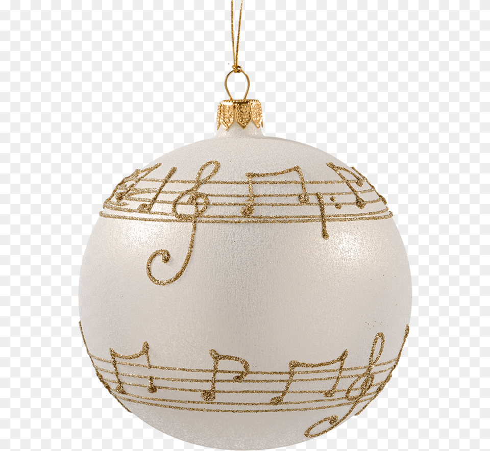 Christmas Bauble With Musical Notes 8 Cm Rothenburg Ob Der Tauber, Accessories Png