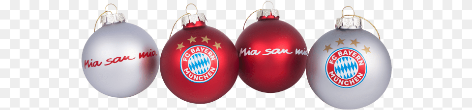 Christmas Baubles 7cm Set Of Fc Bayern Munich, Accessories, Ornament Free Transparent Png