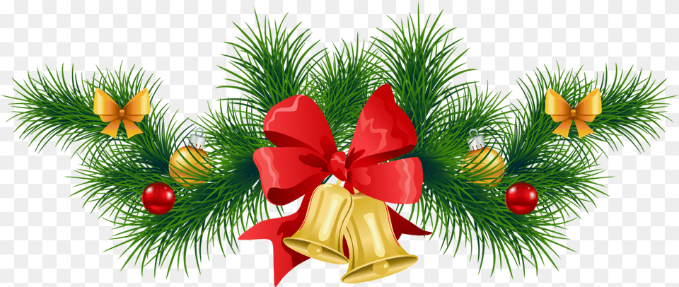 Christmas Baubles And Bells Christmas Bells Background, Plant, Tree, Conifer Free Transparent Png