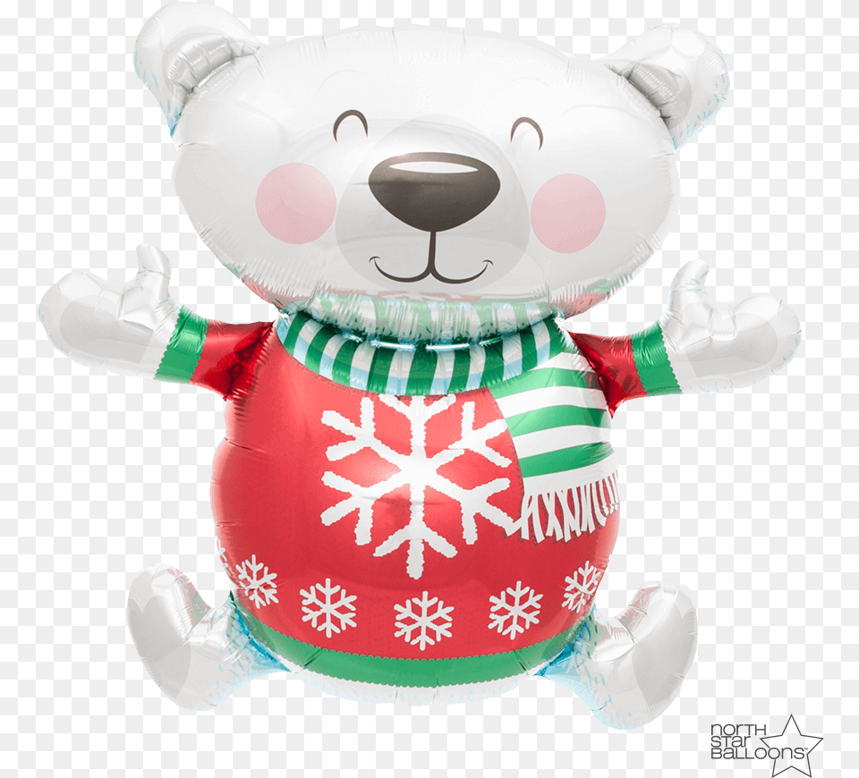 Christmas Bear 43 In, Animal, Mammal, Wildlife, Toy Png Image