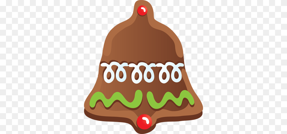 Christmas Bell Clip Art, Food, Sweets, Cream, Dessert Png