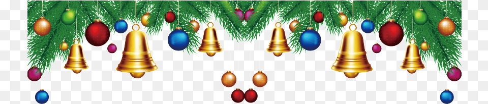 Christmas Bell Decoration Vector, Chandelier, Lamp Free Png