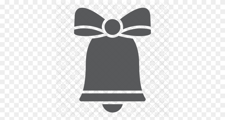 Christmas Bell Icon Of Glyph Style Illustration, Bag, Formal Wear Png
