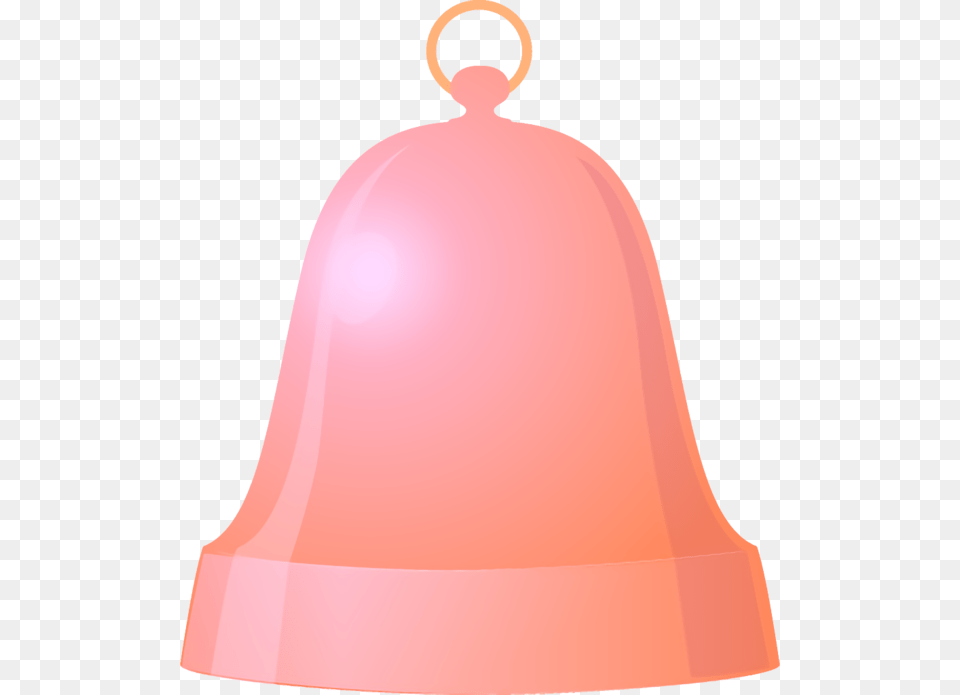 Christmas Bell Pink Peach For Jingle Bells Church Bell, Person Free Png Download