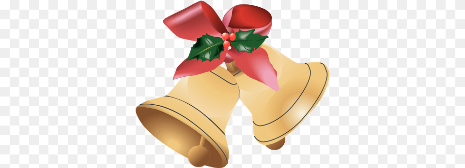 Christmas Bells Clip Art In Golden Colour For Hd Wallpapers, Person Png Image