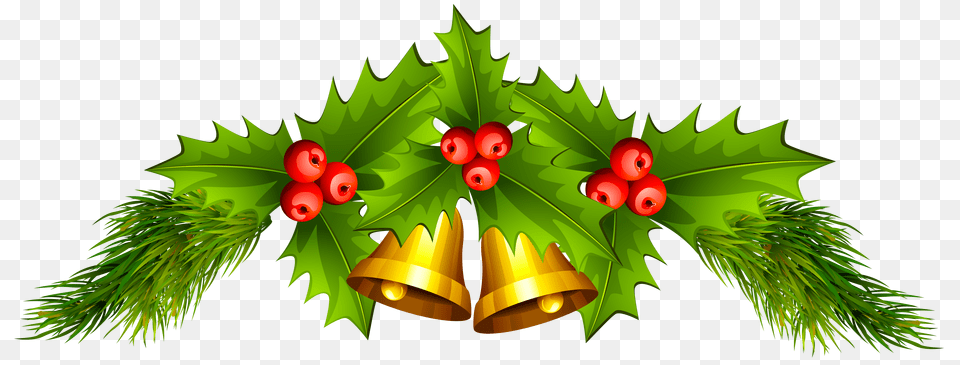 Christmas Bells Clipart, Leaf, Plant, Tree, Conifer Free Png Download