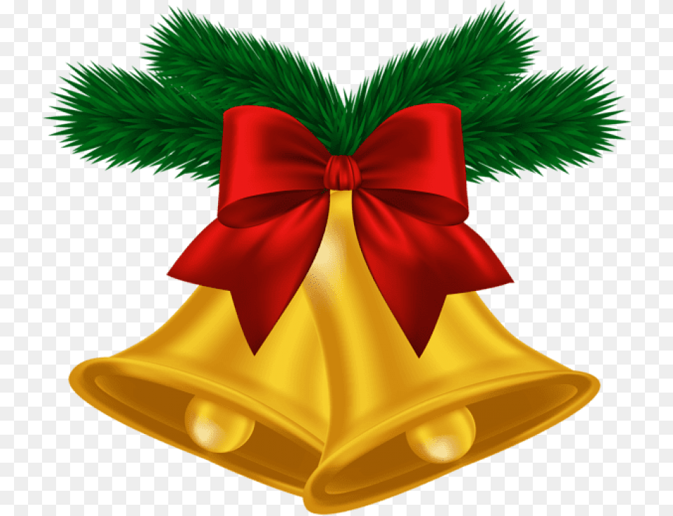 Christmas Bells Decorative Free Png Download