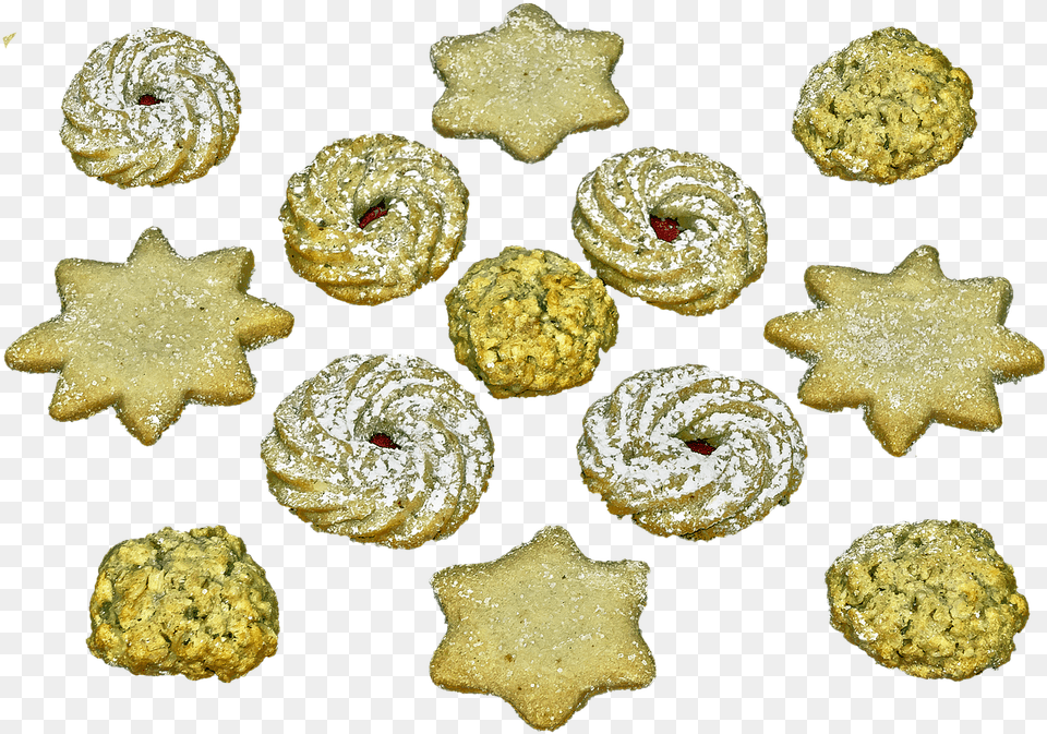 Christmas Biscuits Cookie Cookies Butter Cookies Bredele, Sweets, Food, Plant, Fungus Free Png