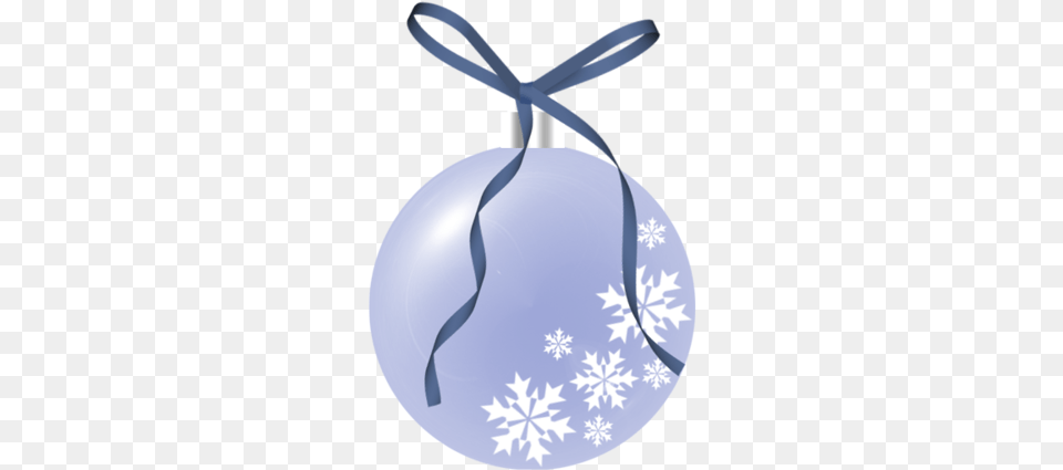 Christmas Blue Snowflake Ornament Clip Art, Accessories Free Png Download