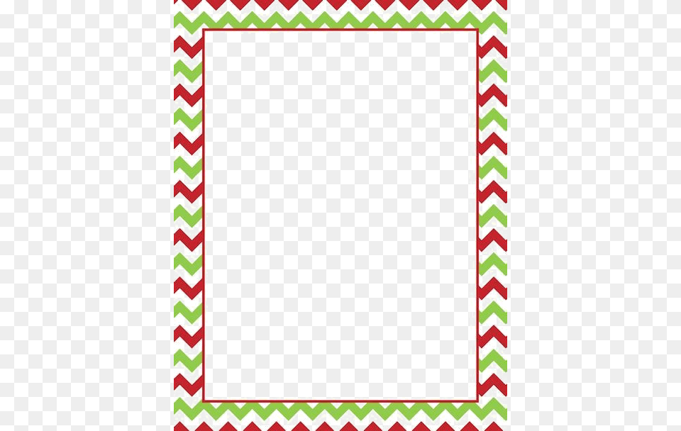 Christmas Border Image Red And Green Chevron Border, Home Decor, White Board, Paper Free Png Download