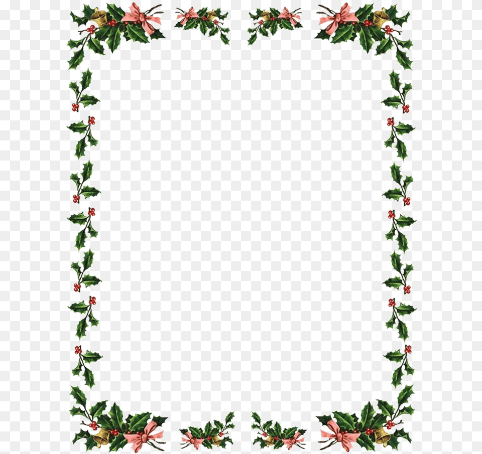 Christmas Border Flowers Borders Clipart X Thanksgiving Borders, Home Decor, Art, Floral Design, Graphics Png Image