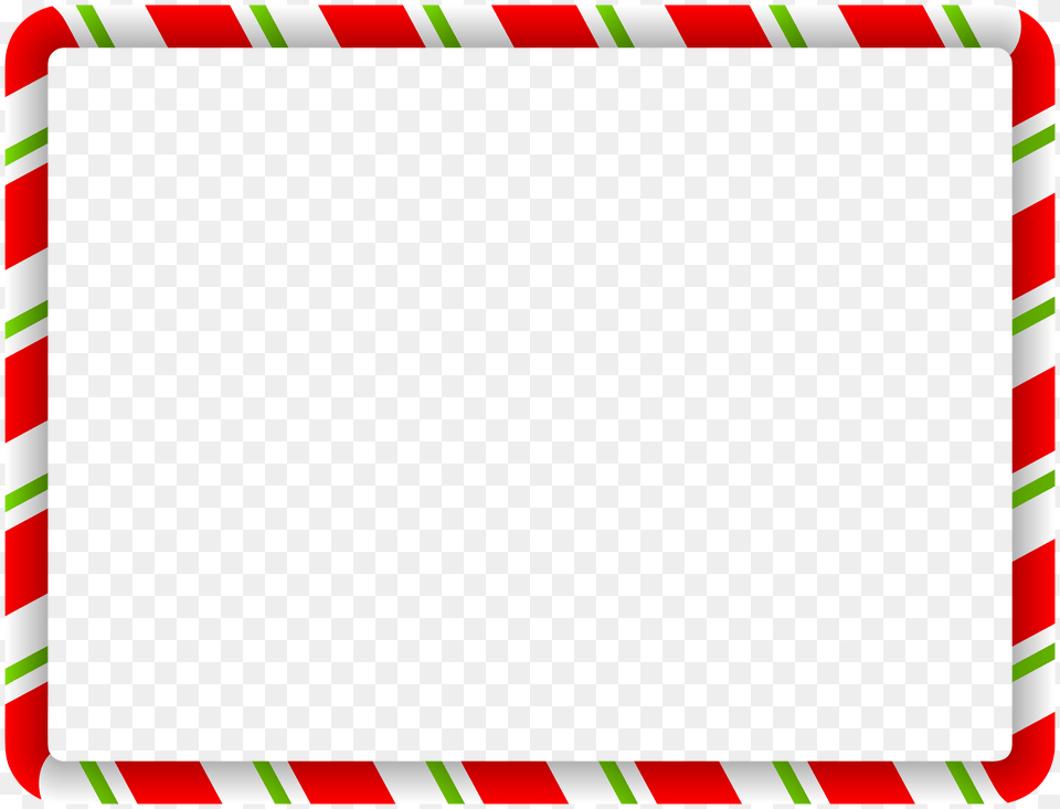 Christmas Border Green Red Clipart Gallery, Envelope, Mail, Airmail Png Image