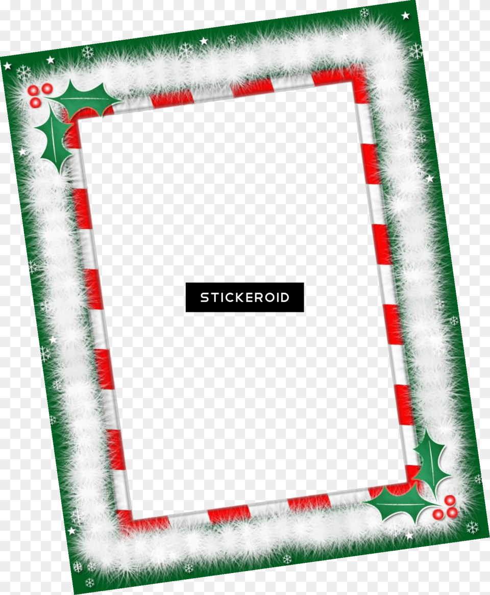 Christmas Border Picture, Envelope, Mail, Blackboard Free Png