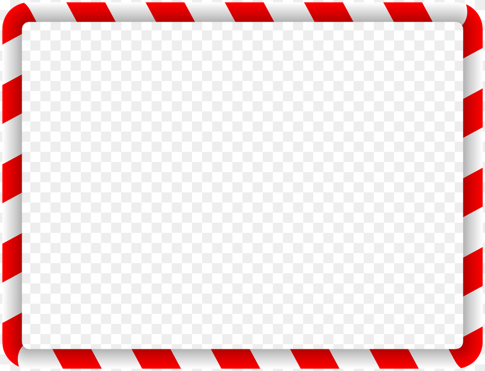Christmas Border Red Clipart, Airmail, Envelope, Mail, First Aid Png