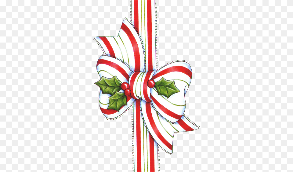 Christmas Bow And Holly Borders Christmas Laurie Furnell, Baby, Person Png Image