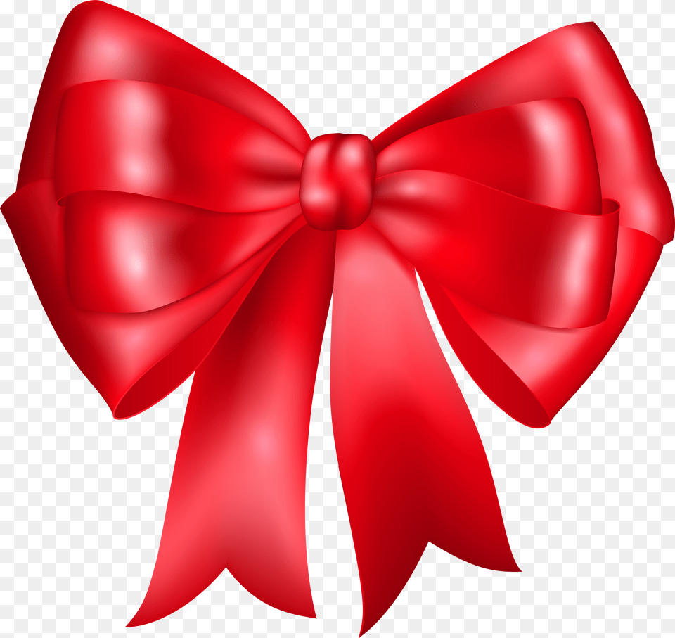 Christmas Bow Clipart Free Best On Transparent Png