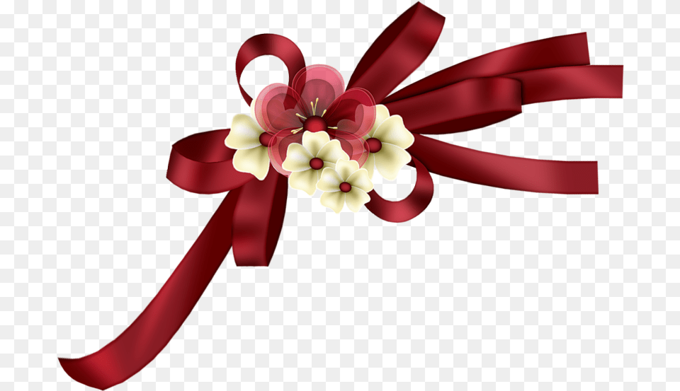 Christmas Bows Ribbon Ribbons Shells Knit Christmas Bows With Ribbons, Flower, Flower Arrangement, Flower Bouquet, Plant Png Image