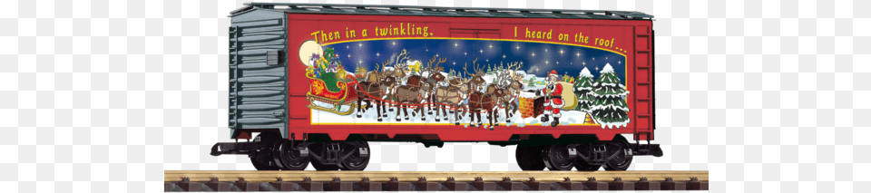 Christmas Boxcar 2018 Piko Christmas 2017 Boxcar, Railway, Transportation, Vehicle, Train Free Png