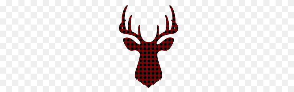 Christmas Buffalo Plaid Reindeer, Accessories, Formal Wear, Tie, Animal Free Png Download