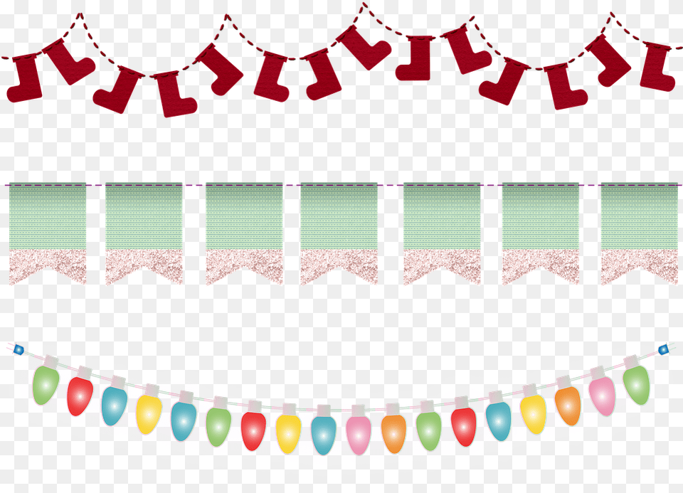 Christmas Bunting Christmas Lights Seasonal Santa Carmine, Food, Sweets, Balloon, People Free Png