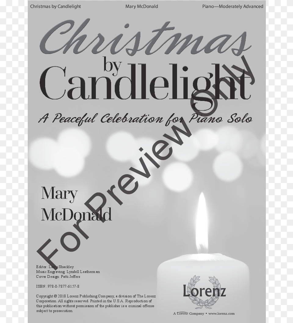 Christmas By Candlelight Thumbnail Christmas By Candlelight Book, Text, Candle, Publication, Advertisement Free Transparent Png