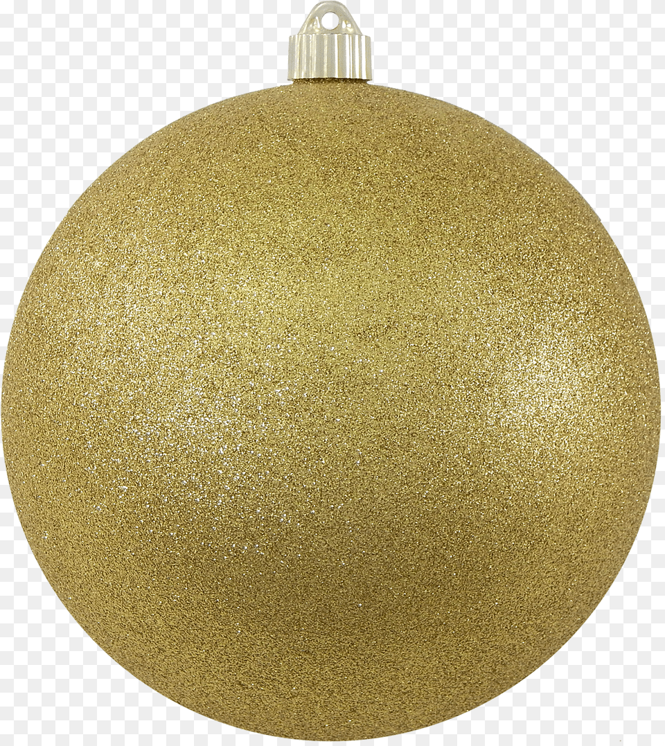 Christmas By Krebs Large Christmas Ornaments Gold Glitter, Astronomy, Moon, Nature, Night Free Png Download