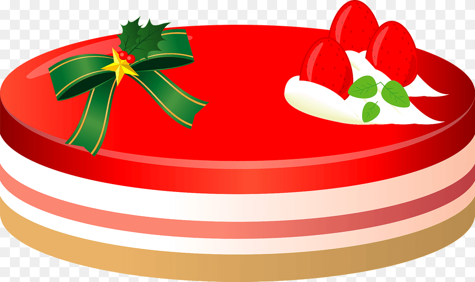 Christmas Cake Clipart, Dessert, Food, Torte, Birthday Cake Free Png Download