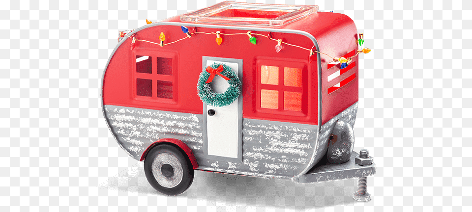 Christmas Camper Scentsy Warmer, Car, Transportation, Vehicle, Van Free Png Download