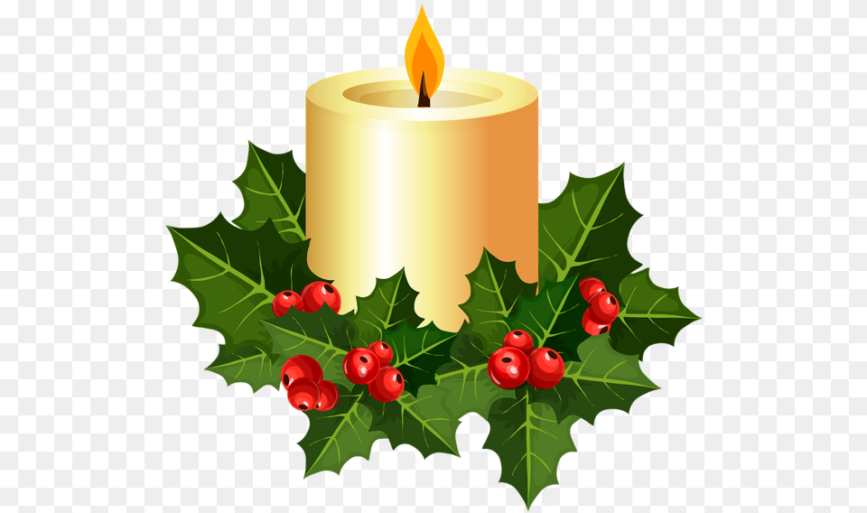 Christmas Candle Christmas Candle Clip Art, Leaf, Plant Png Image