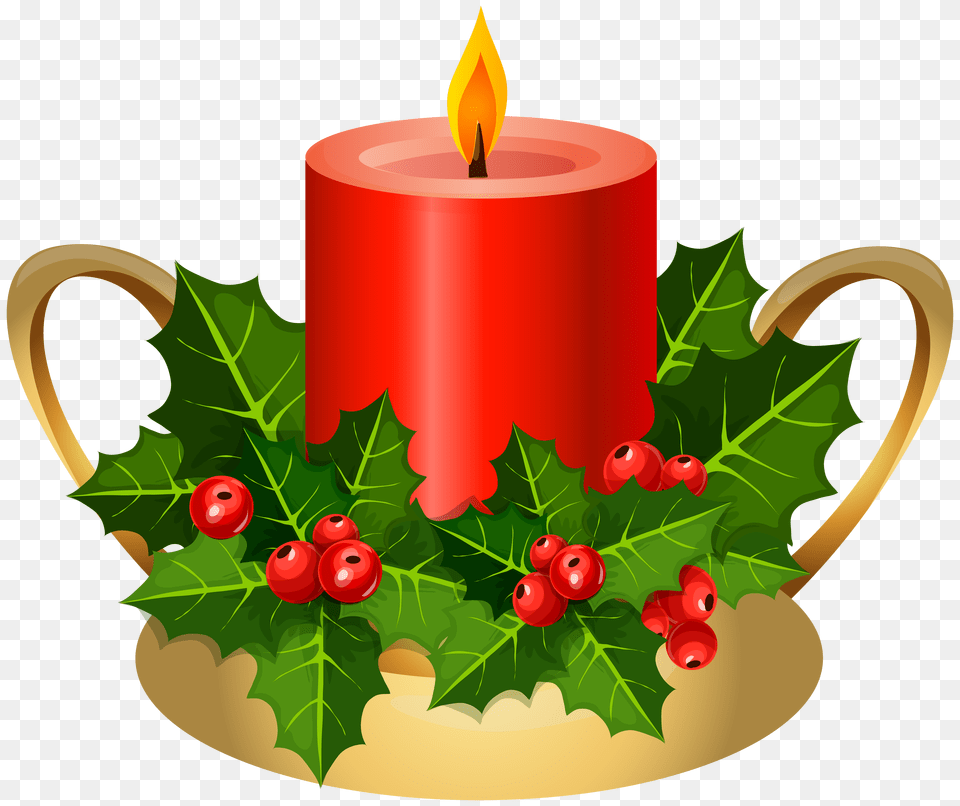 Christmas Candle Clip Art, Leaf, Plant, Dynamite, Weapon Png Image