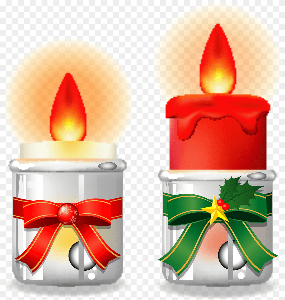 Christmas Candle Clipart Png Image