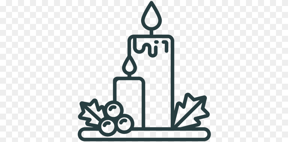 Christmas Candles Icon Transparent U0026 Svg Vector File Christmas Candle Icon, Dynamite, Weapon Png Image