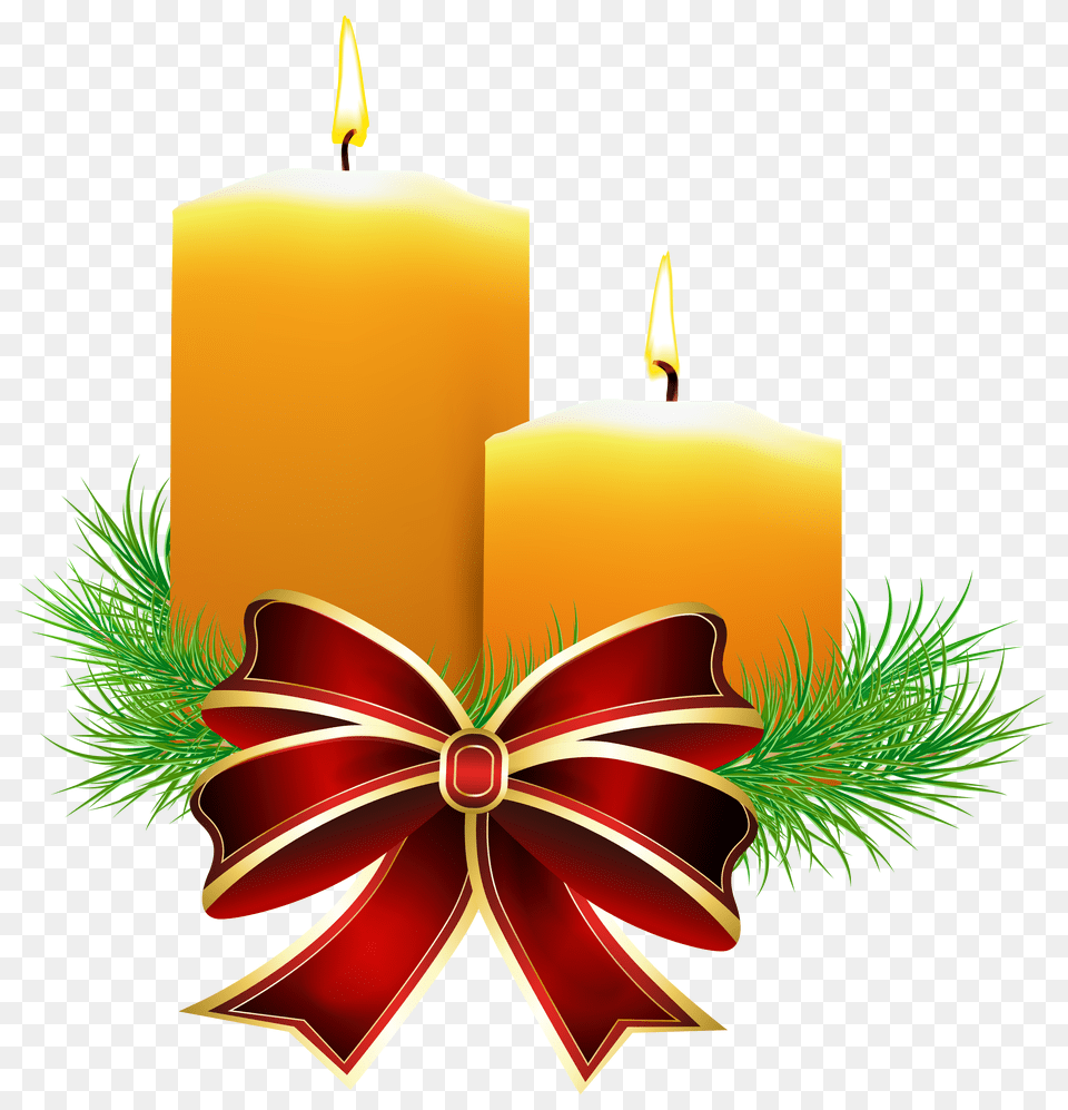 Christmas Candles Transparent Clip Art Gallery, Candle Png Image