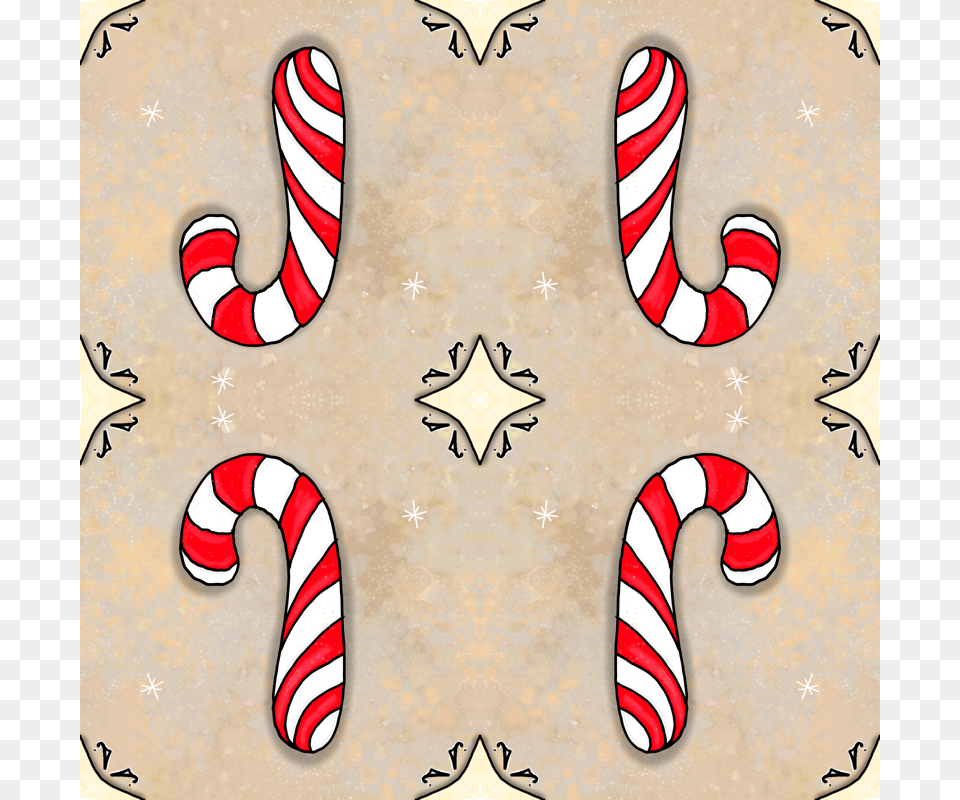Christmas Candy Cane, Food, Sweets Free Png Download