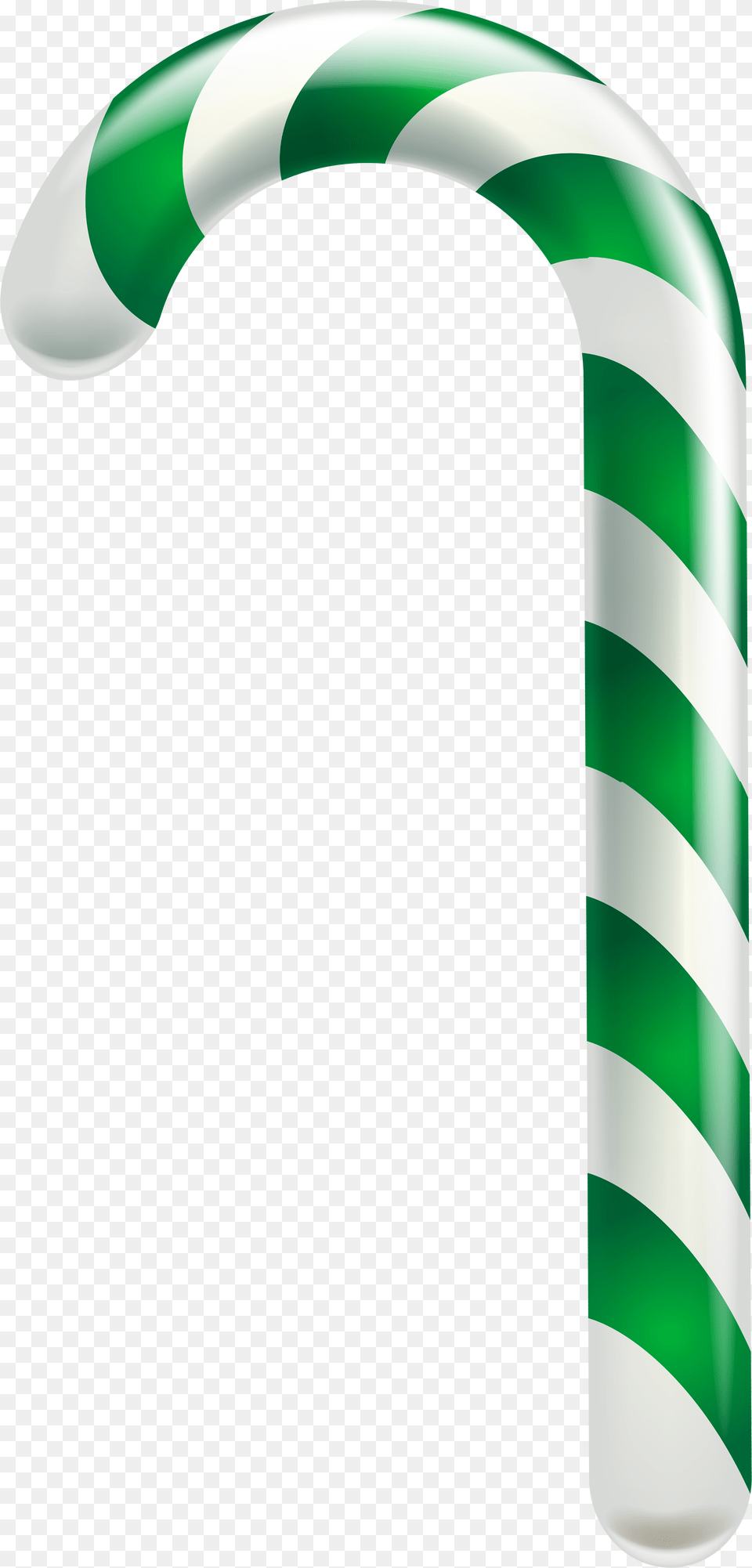 Christmas Candy Cane Green Candy Cane, Stick, Food, Sweets, Can Free Png