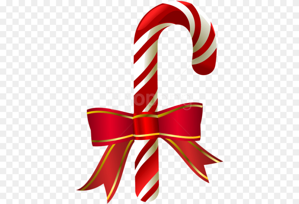 Christmas Candy Cane Transparent Christmas Candy Cane, Food, Sweets, Dynamite, Weapon Png Image