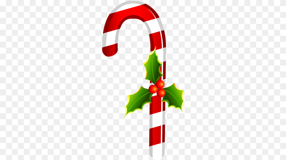 Christmas Candycane Clipart Candy Cane, Stick, Food, Sweets Png Image