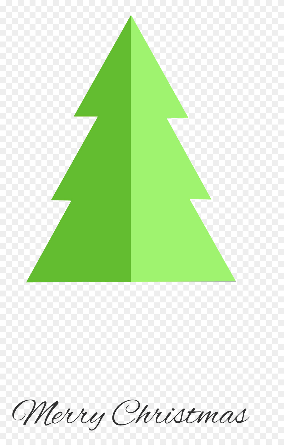 Christmas Card Clipart, Triangle Free Png Download