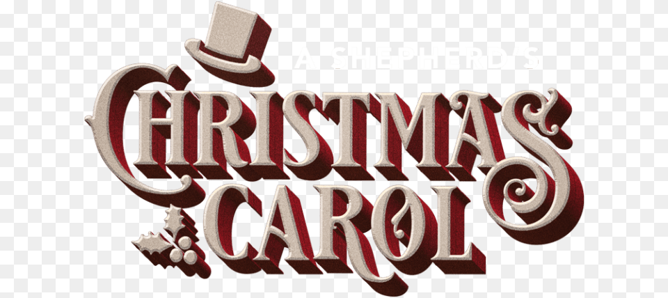 Christmas Carol Dinner Show Shepherd Of The Graphic Design, Alphabet, Ampersand, Symbol, Text Free Transparent Png