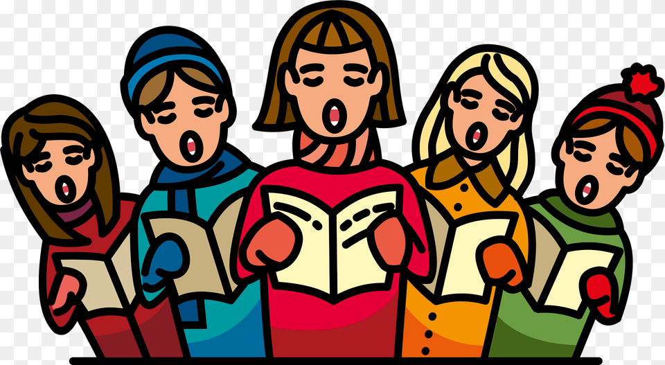 Christmas Carolers Clipart, Baby, Face, Head, Person Png