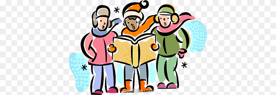 Christmas Carollers Carolers Royalty Vector Clip Art, People, Person, Baby, Face Png