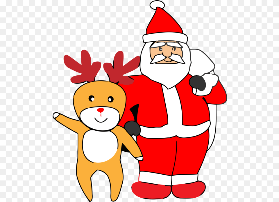 Christmas Cartoon Santa Claus Pleased Santa Claus, Elf, Baby, Person, Head Free Transparent Png