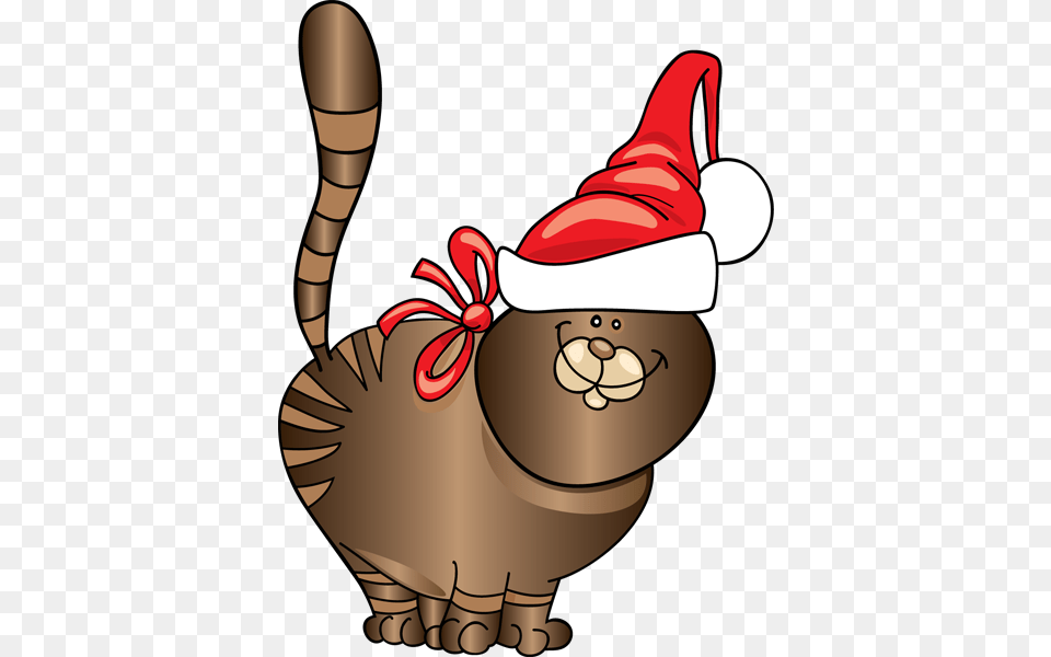 Christmas Cat Clipart, Baby, Person Free Png Download